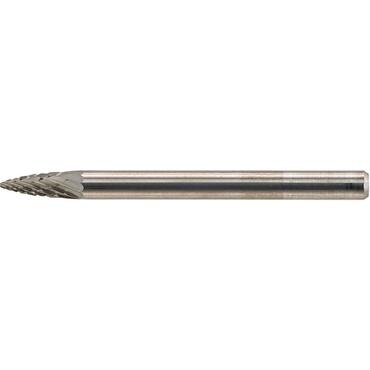 Carbide mini end mill, pointed arch shape SPG, toothing C type 2602